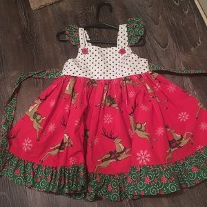 Super precious little girl’s Holiday dress!!